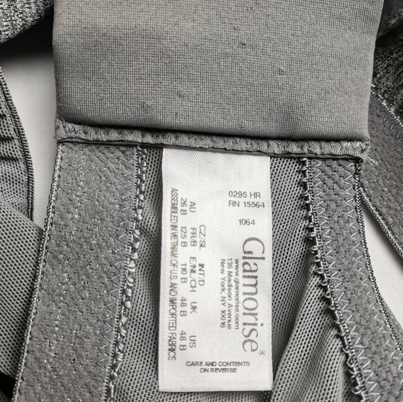 48B NEW Glamorise 1064 Plus Size Full Figure Bra - Picture 4 of 4